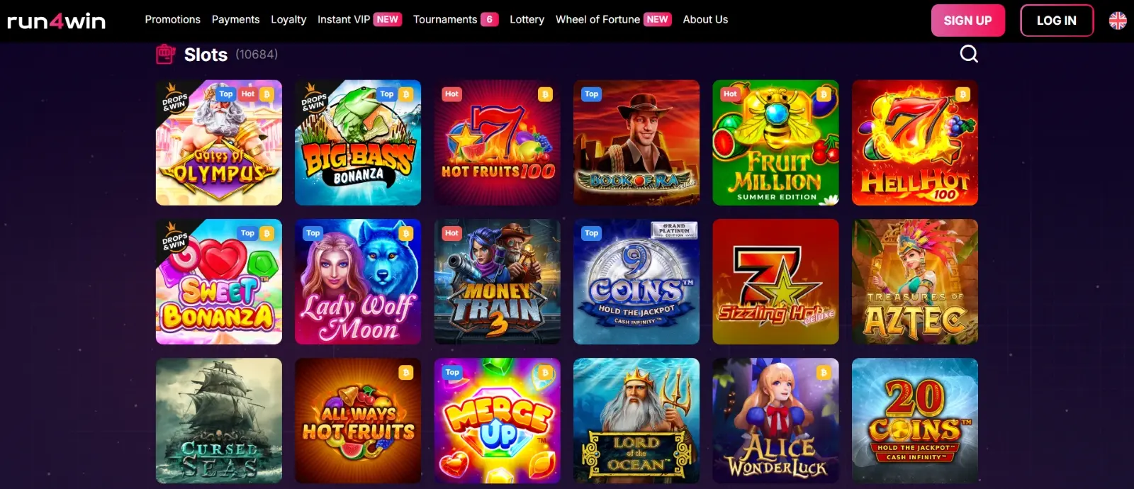 Run4Win live dealer blackjack table